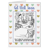 L'Homme Prend Du Repassage À L'Hôpital (Devant)