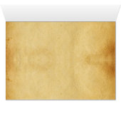 L'HOMME VITRUVIEN - Parchemin antique (Intérieur Horizontal (Bas))