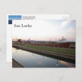 L'hon. James L. Oberstar Soo Locks Carte postale (Devant / Derrière)