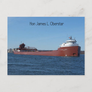 L'honorable James L. Oberstar Carte postale