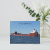L'honorable James L. Oberstar Carte postale (Debout devant)