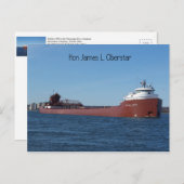 L'honorable James L. Oberstar Carte postale (Devant / Derrière)