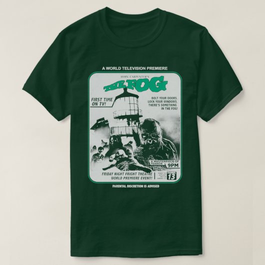 L'horreur du brouillard TShirt Essential TShirt (Design devant)