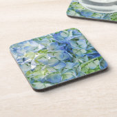 L'hortensia fleurit des dessous de verre de (Côté gauche)