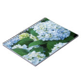 L'hortensia fleurit le carnet (Côté gauche)