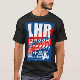 LHR Luchthaven Londen T-shirt
