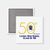LHS 50th Magnet (Recto/Verso)