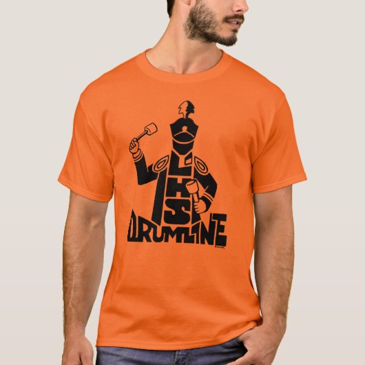 LHS Band Drum Line T shirt (Voorkant)