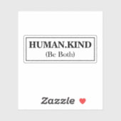 L'humanité soit à la fois Sticker (Feuille)