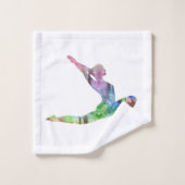 L'humeur du yoga (Gant de toilette)