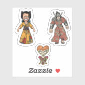 L'humeur ne me parle pas - Sticker Visage en colèr (Feuille)