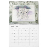 L'humoriste Westie Un calendrier de 12 mois par Bo (Mar 2026)