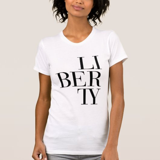LI_BER_TY T-SHIRT (Voorkant)