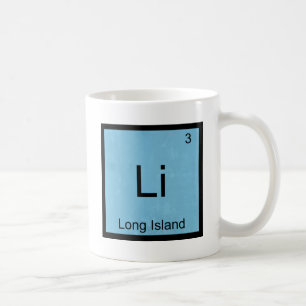 Li - Long Island Funny Chemistry Element Symbol T Koffiemok