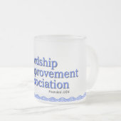 LIA FROSTED GLASS COFFEE MUG (Devant droit)