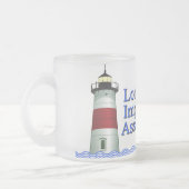 LIA FROSTED GLASS COFFEE MUG (Gauche)