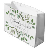 Liage minimal | Sac d'achat au détail Merci (Dos Angle)