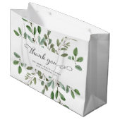 Liage minimal | Sac d'achat au détail Merci (Devant Angle)