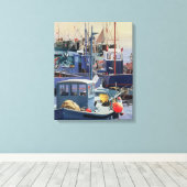 Liaisons 1986 canvas afdruk (Insitu (Houten vloer))
