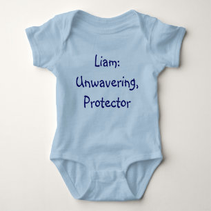 Liam Baby Name Betekenis Bodysuit