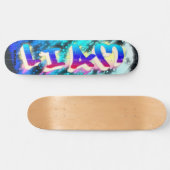 LIAM Gepersonaliseerd Graffiti RONIN Skateboard (Horizontaal)