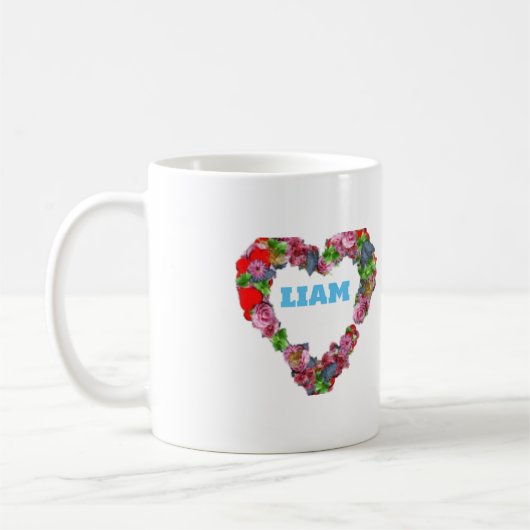 Liam Love design Koffiemok (Links)