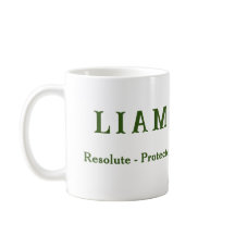 {Liam} Nom Signifiant Bouclier Mug