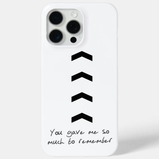 Liam Payne Chevron Telefoonhoesje Onthoud Case-Mate iPhone Case (Achterkant)