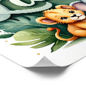 Liam Safari Décoration de Chambre d'Enfant (Coin)