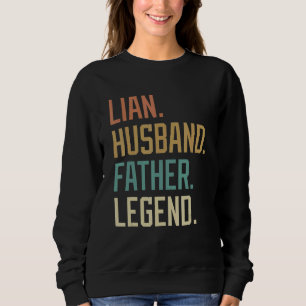 Lian Husband Father Legend Vaderdag Retro Trui