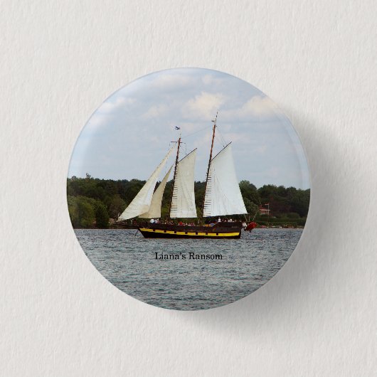 Liana's Ransom-knop Ronde Button 3,2 Cm (Voorkant)