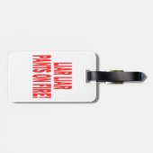 Liar Liar Bagagelabel (Achterkant horizontaal)