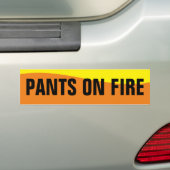 LIAR LIAR PANTS OP BRAND BUMPERSTICKER (Op auto)