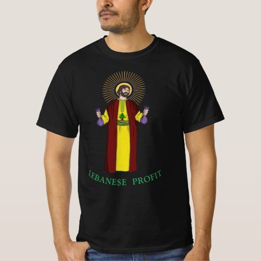 LIBANE$E WINST Grappig T-Shirt (Voorkant)
