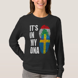 Libanees en Zweeds Mix Dna-erfgoed T-shirt
