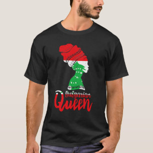 Libanees Libanon vlag Afro Roots T-shirt