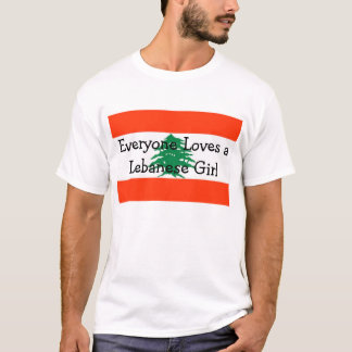 Libanees meisje t-shirt