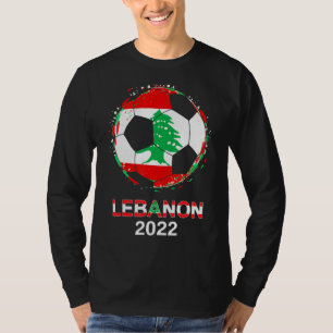 Libanees voetbalteam L T-shirt