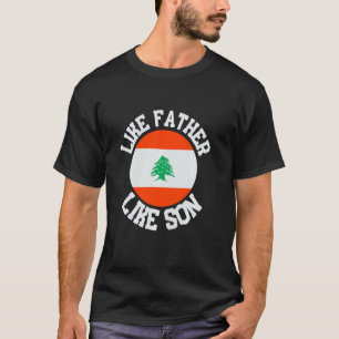 Libanees Yalla Habibi Arabisch - Arabische en isla T-shirt