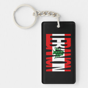 Libanese Logo Sleutelhanger