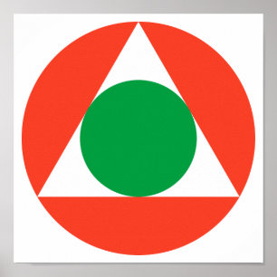 Libanese luchtmacht Roundel Poster