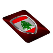 Libanese metallische embleem magneet (Rechterzijde)
