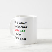 Libanese moeder, geweldig koffiemok (Voorkant links)