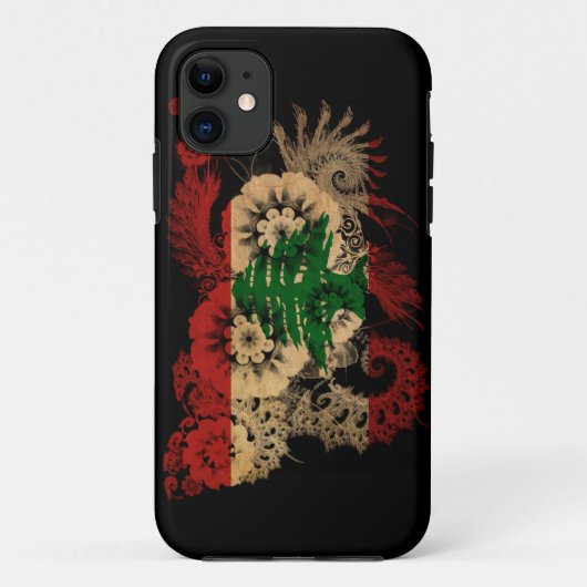 Libanese vlag Case-Mate iPhone case (Achterkant)