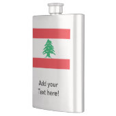 Libanese vlag flacon (Links)