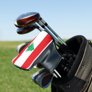 Libanese vlag golfheadcover