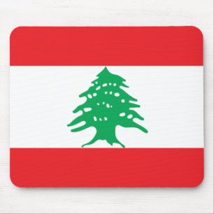 Libanese vlag (Libanese vlag) Muismat