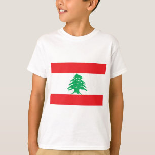 Libanese vlag (Libanese vlag) T-shirt
