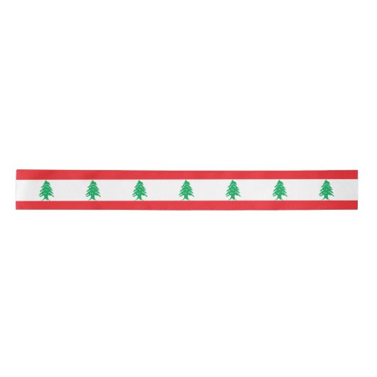 Libanese vlag lint (Voorkant)