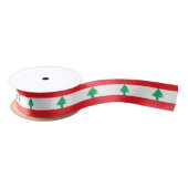 Libanese vlag lint (Spoel)